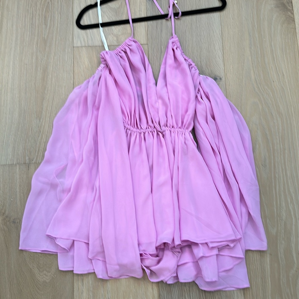 Michaelacastello X Revolve pink dress